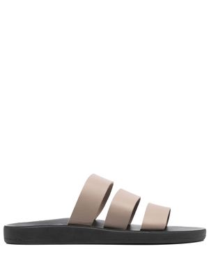 Ancient Greek Sandals claquettes Minas Comfort en cuir - Tons neutres