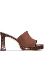 BY FAR mules Beliz 90 mm - Marron