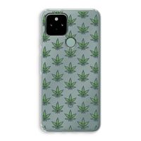 Weed: Google Pixel 5 Transparant Hoesje