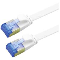 VALUE FTP patchkabel, Cat.6A (Class EA), extra plat, wit, 1 m