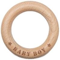 Durable Houten Bijtring Baby Boy