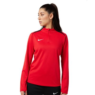 Nike Dri-FIT Academy Pro 24 Trainingstrui 1/4-Zip Dames Rood Wit