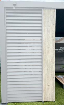 Alvaro zijpaneel 31 cm hout decor