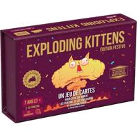 Gioco di società - ASMODEE - Exploding Kittens: Festive Edition - Per adulti - Durata 15 min