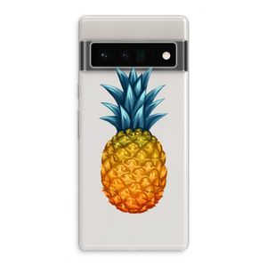 Grote ananas: Google Pixel 6 Pro Transparant Hoesje