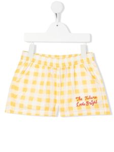 Mini Rodini short à carreaux vichy - Jaune