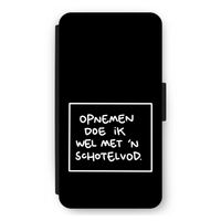 Schotelvod: iPhone 12 mini Flip Hoesje