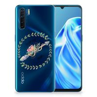 OPPO A91 Telefoonhoesje met Naam Boho Dreams - thumbnail