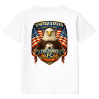 FC ELEVEN - Verenigde Staten The Yanks Heavy T-Shirt - Wit