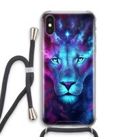 Firstborn: iPhone X Transparant Hoesje met koord