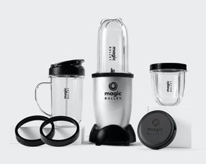 NutriBullet Magic Bullet Blender voor op aanrecht 250 W Zilver