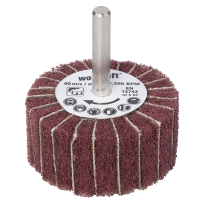 Wolfcraft Vlies-Mop | K150 | Ø50 x 25mm | 1 stuk - 2032000