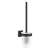 GROHE Start Cube QuickFix Toiletborstel - 39.9x12.6cm - wandmontage - met houder - matte black 409772430