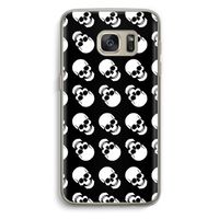 Musketon Skulls: Samsung Galaxy S7 Transparant Hoesje