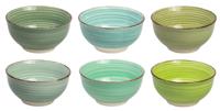 Cookinglife Kleine kommen Delice Groen ø 12 cm - 6 stuks