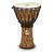 Toca SFDJ-9K Synergy Freestyle Rope Tuned 9 inch djembe