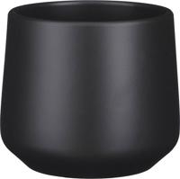 Amber pot rond d.grijs mat h15,5xd17cm - Mica decorations