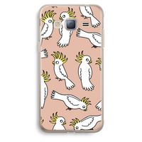 Papegaai: Samsung Galaxy J3 (2016) Transparant Hoesje