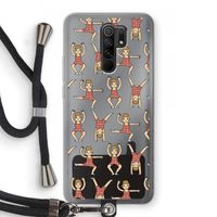 Gymboys: Xiaomi Redmi 9 Transparant Hoesje met koord