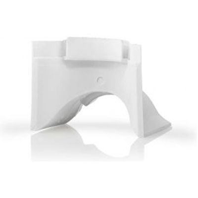 Kabelmanagement | Buis | In de hoek | 1 Stuks | PVC | Wit