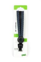 Qibbel Widek triobinder eye met haak 3x12mm zwart/blauwgrijs
