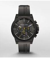 Horlogeband Michael Kors MK8699 Silicoon Zwart 20mm