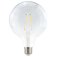 HOFTRONIC™ LED Filament lamp E27 - 4,5 Watt 470 Lumen - G125 - 2700K Warmwit licht - Dimbaar - Helder glas HOFTRONIC™ LED Filament lamp E27 - 4,5 Watt 470 Lumen - G125 - 2700K Warmwit licht - Dimbaar - Helder glas