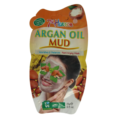 Montagne 7th Heaven gezichtsmasker argan oil mud 15 Gram Montagne 7th Heaven gezichtsmasker argan oil mud 15 Gram