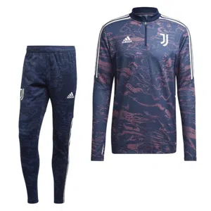 Juventus EU Trainingspak Senior 2022-2023 - Maat XXL - Kleur: DonkerblauwRoze | Soccerfanshop