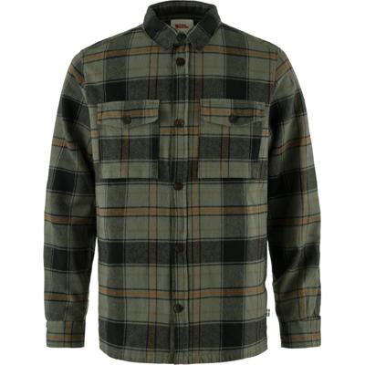 Fjallraven Övik Lite Padded Shirt Heren Deep Forest-Black XXL