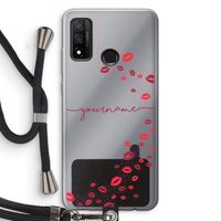 Kusjes: Huawei P Smart (2020) Transparant Hoesje met koord