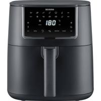 Severin FR 2462 Airfryer 7 l 1700 W Met display, Anti-aanbaklaag Zwart