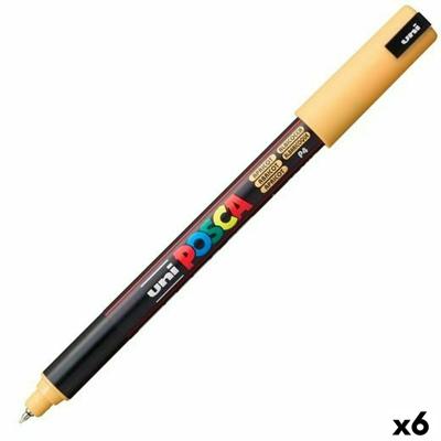Markeerstift POSCA PC-1MR Abrikoos (6 Stuks)