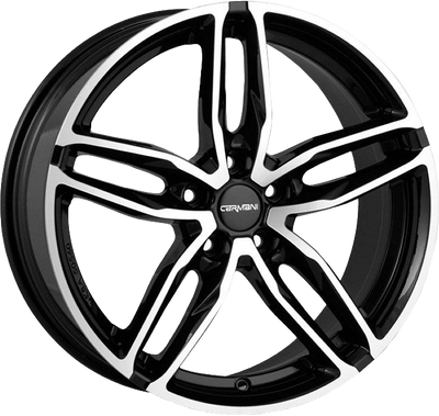 Carmani CA 13 TWINMAX Zwart gepolijst Carmani CA 13 TWINMAX Zwart gepolijst