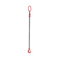 Hijsketting - 2000 kg - 1 m - zwart / rood - kettingverkorter