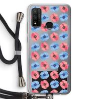 Klaproosjes: Huawei P Smart (2020) Transparant Hoesje met koord