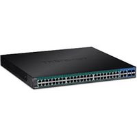 Trendnet TPE-5240WS Gigabit Ethernet (10/100/1000) Power over Ethernet (PoE) 1U Zwart netwerk-switch - thumbnail