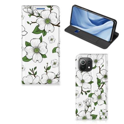 Xiaomi 11 Lite NE 5G | Mi 11 Lite Smart Cover Dogwood Flowers Xiaomi 11 Lite NE 5G | Mi 11 Lite Smart Cover Dogwood Flowers