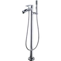 Wiesbaden Lima Vrijstaande Waterval Badmengkraan Chroom Compleet