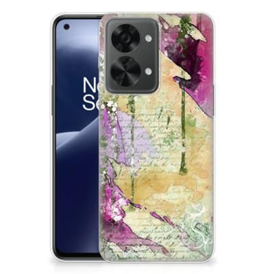 Smartphone hoesje OnePlus Nord 2T Letter Painting Smartphone hoesje OnePlus Nord 2T Letter Painting