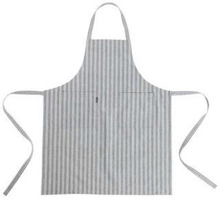 Linen & More schort streep grijs