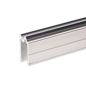 Adam Hall Aluminium omkeer sluitprofiel 9,5mm met grote oversteek