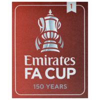 Emirates FA Cup 150 Years Winners Badge 2021-2022