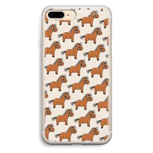 Pony: iPhone 7 Plus Transparant Hoesje