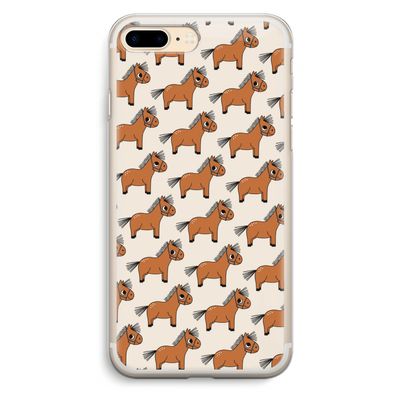Pony: iPhone 7 Plus Transparant Hoesje