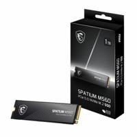 Hard Drive MSI SPATIUM M560 PCIE 5.0 NVME M.2 1TB 1 TB SSD Hard Drive MSI SPATIUM M560 PCIE 5.0 NVME M.2 1TB 1 TB SSD