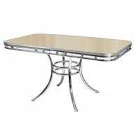 Bel Air Retro Tafel TO20 Antique White Oxide