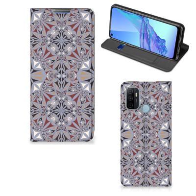 OPPO A53 | A53s | Standcase | Flower Tiles