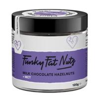 Funky Fat Foods Milk Chocolate Hazelnuts (120 gr)