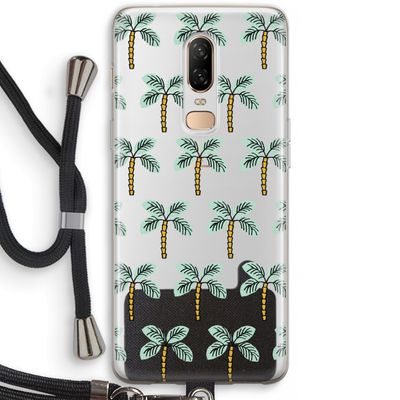 Paradise: OnePlus 6 Transparant Hoesje met koord